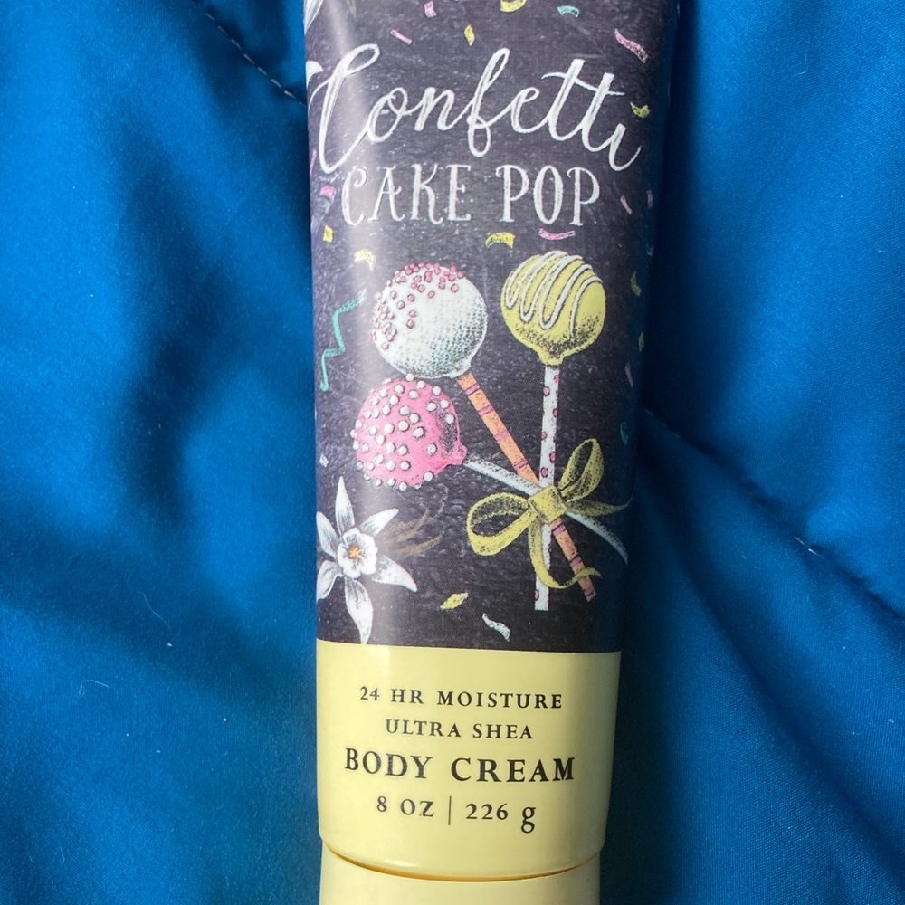 Confetti Cake Pop body cream